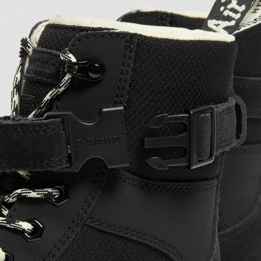 Doc Martens Combs Tech Iced Casual Boots in Black - Picture 3 of 8